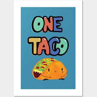 One Taco Posters and Art